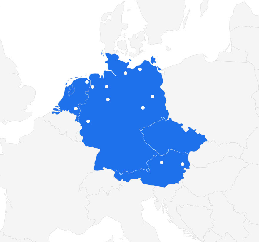 Mapa spolupráce